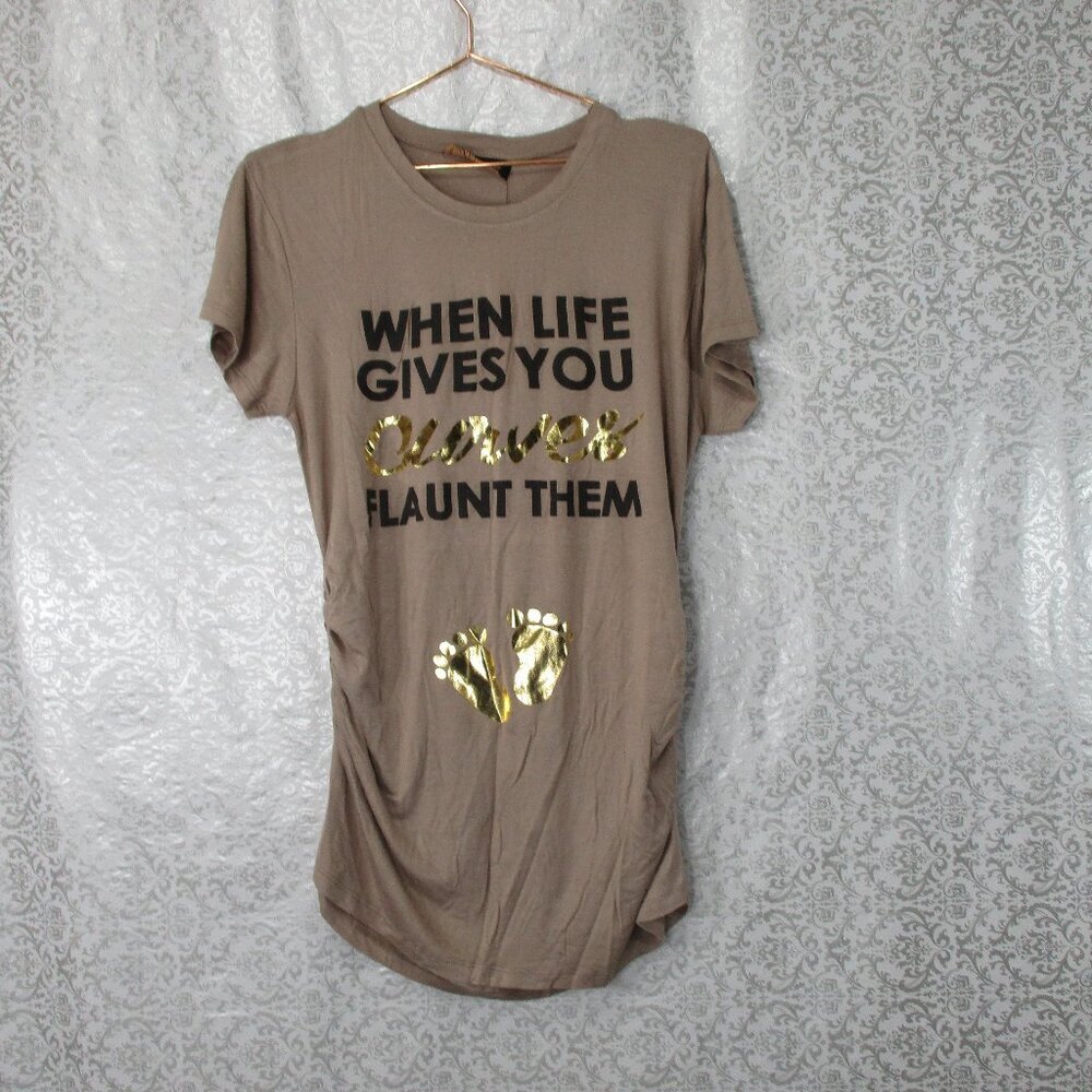 JASMINE Maternity Top NWT Size Large